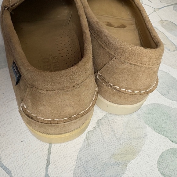 Sebago Mens Dan suede leather docksides loafers size 8M - Picture 9 of 11